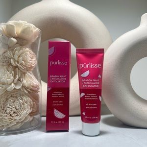 NEW PURLISSE DRAGONFRUIT + NIACINAMIDE EXFOLIATING FACE POLISH